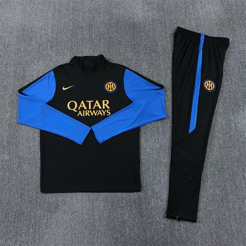 AAA Quality Inter Milan 26/27 Tracksuit - Black/Blue/Golden